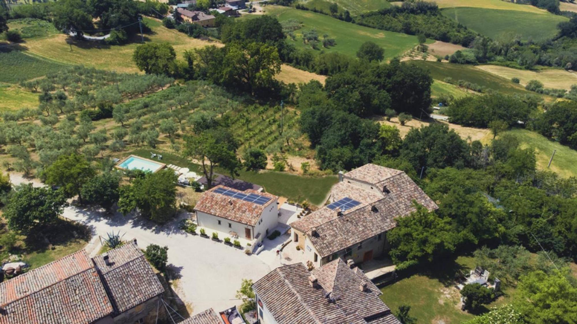 Borgo Calbianco - Private House With Pool & Airco Cerreto Castello Exterior foto
